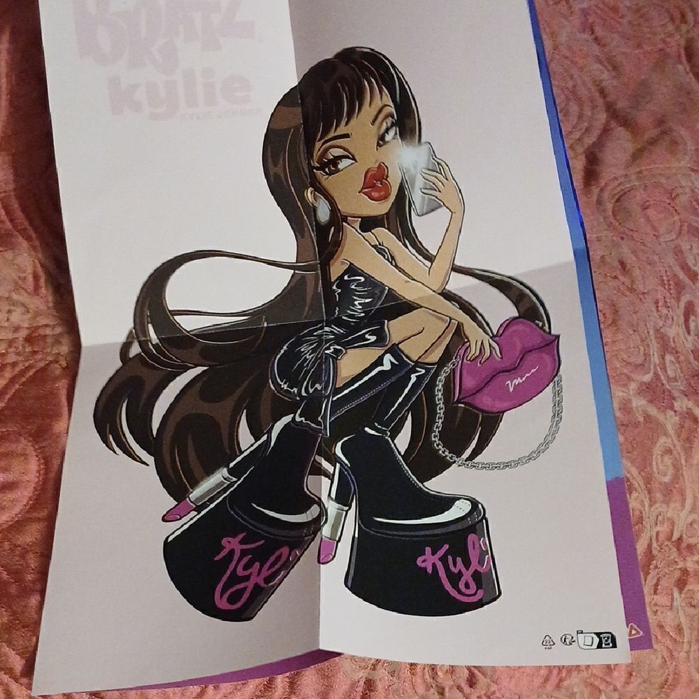 Bratz Kylie Poster with Pink and Black Accents